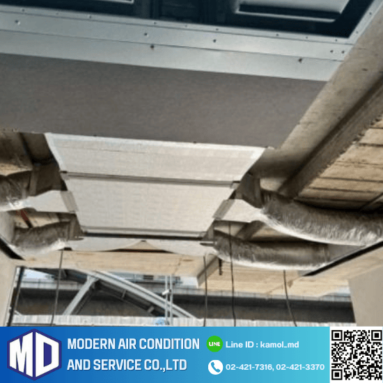 ติดตั้งแอร์ท่อดักท์